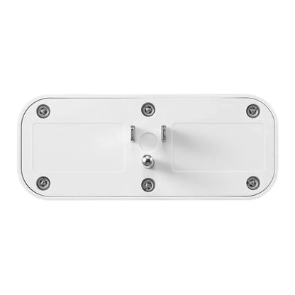 Wall Tap Power Adapter with 2 AC Grounded Outlets + USB-A & USB-C Ports