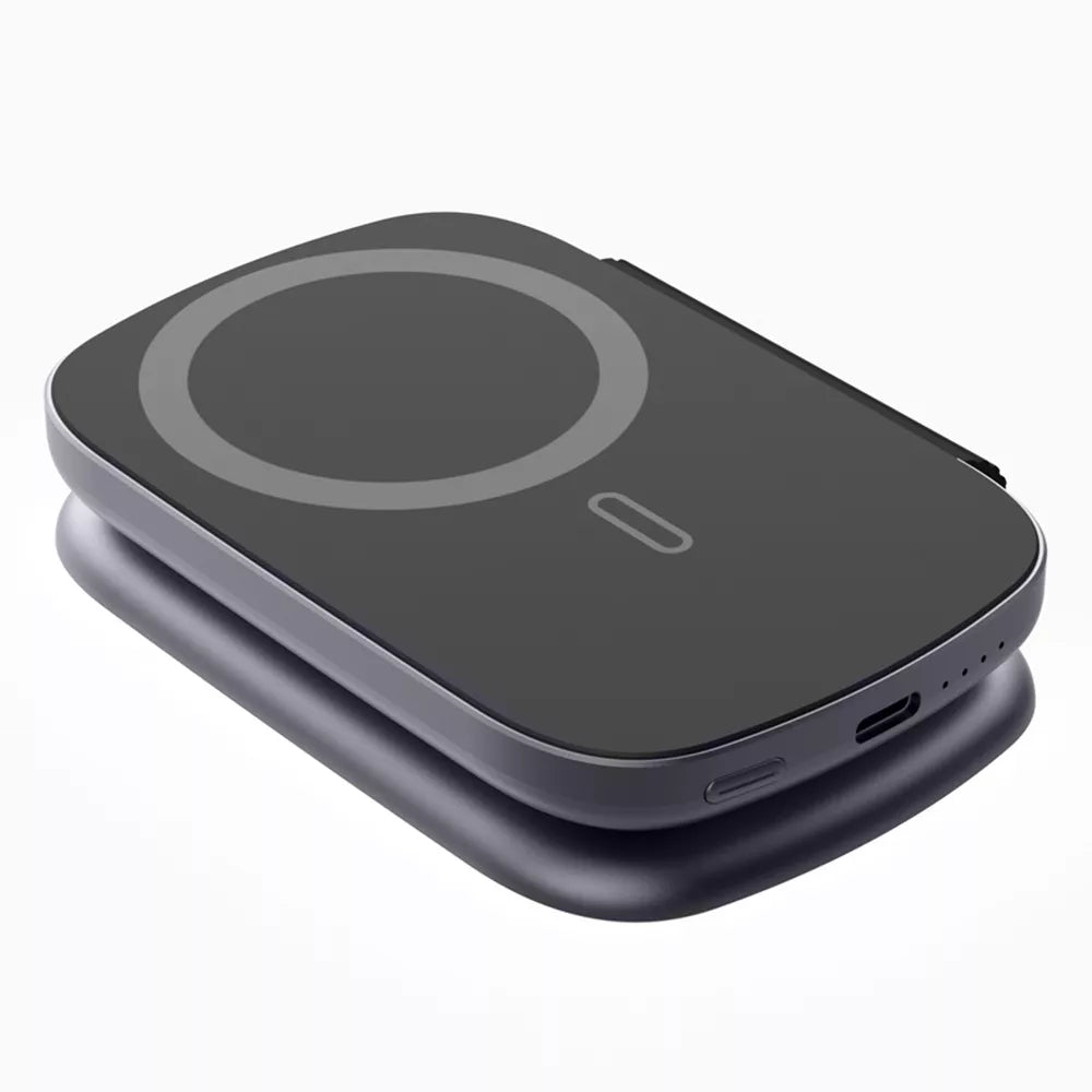 5000mAh Foldable 3-in-1 Magnetic Wireless Portable Power Bank