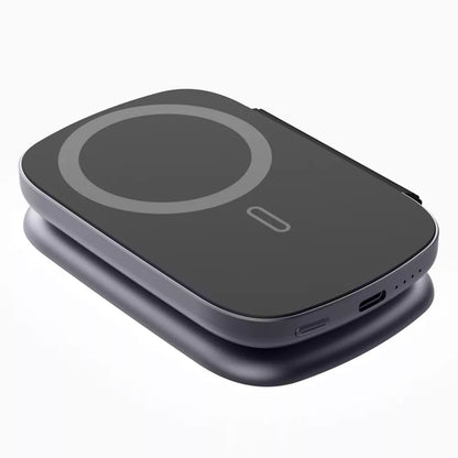 5000mAh Foldable 3-in-1 Magnetic Wireless Portable Power Bank
