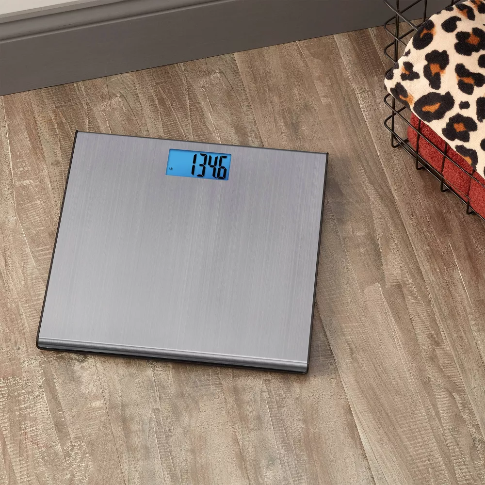 Ultra-Thin Stainless Steel Digital Bathroom Weight Scale